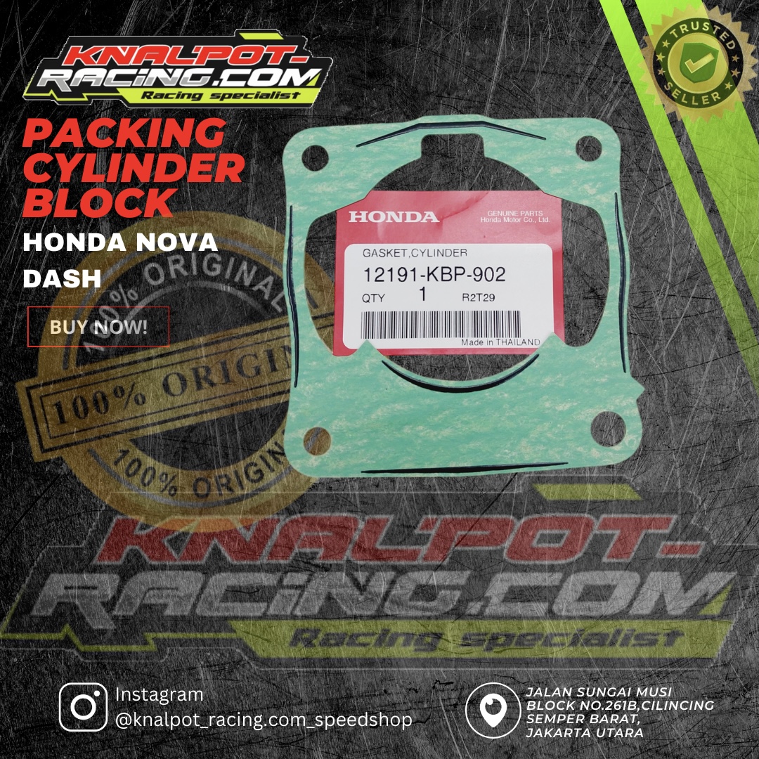 PAKING CYLINDER BLOCK BLOK HONDA NOVA DASH
